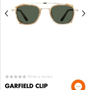 Garrett Leight Garfield Sunglasses Clip